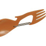 Карабин с ложкой и вилкой Kershaw Ration 1140OR K1140OR